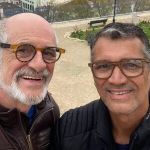 Marcos Caruso e Marcos Paiva estão juntos desde 2018.