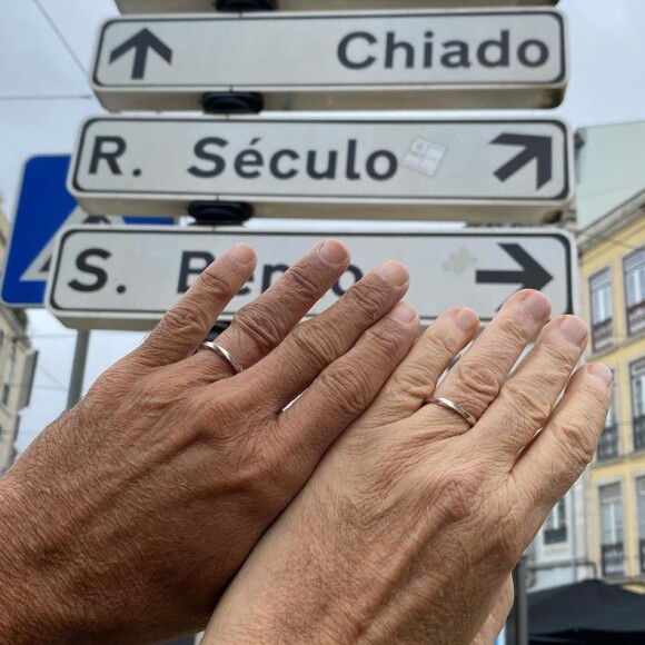 E não demorou muito para circular a informação de que eles teriam se casado.