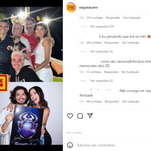 Foto de Bruna e Xolo juntos no Natal repercutiu nas redes sociais