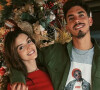Gravidez? Giovanna Lancellotti reagiu após rumores por fotos de Natal com o namorado, Gabriel David
