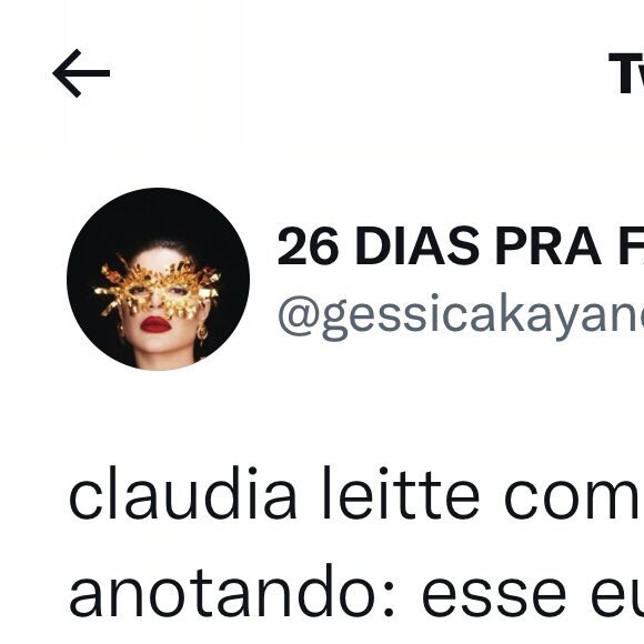 É, Gkay não devia gostar muito da Claudia Leitte...