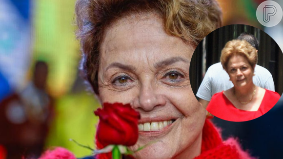 Dilma Rousseff foi flagrada nas ruas da Zona Sul do Rio de Janeiro na tarde deste sábado (31)