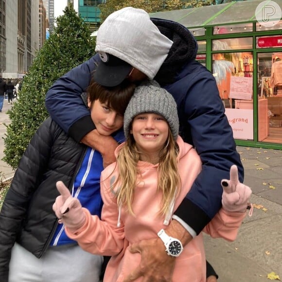 Gisele Bündchen e Tom Brady são pais de um casal: Benjamin, de 13 anos, e Vivian, de 9