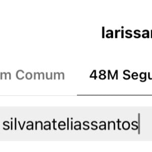 Unfollow de Silvana em Larissa Manoela aconteceu durante viagem da filha