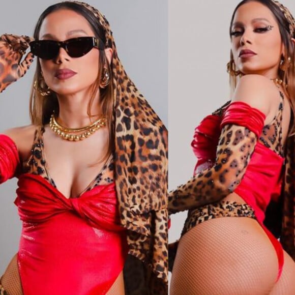 Anitta surgiu poderosa em seu primeiro ensaio pré-Carnaval