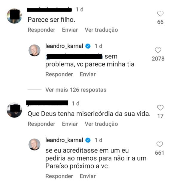 Leandro Karnal não se calou diante dos haters