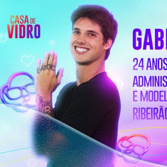 BBB 23: Gabriel é um administrador que faz trabalhos como modelo