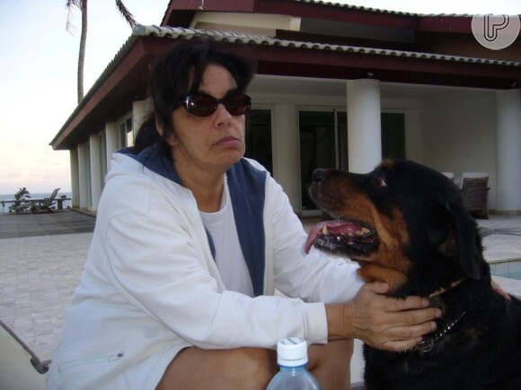 Gal Costa: uma foto da viúva, Wilma Petrillo, ao lado de um cachorro foi publicada no Instagram da artista nesta quinta-feira (12)