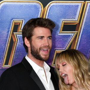Miley Cyrus levou 'bronca' de Liam Hemsworth no lançamento de 'Vingadores: Ultimato'Liam Hemsworth.