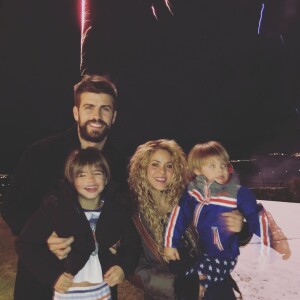 Piqué e Shakira foram casados por 11 anos e têm dois filhos