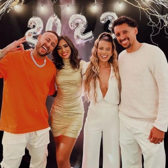 Neymar e Bruna Biancardi reataram o namoro no réveillon