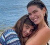 Mariana Goldfarb e Sofia, filha de Grazi Massafera e Cauã Reymond: foto encantou a web