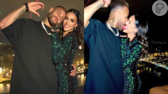 Bruna Biancardi escolheu um vestido de luxo para a prévia do aniversário de Neymar