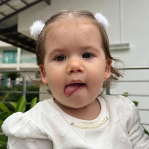 Maria Alice, filha mais velha de Virgínia Fonseca e Zé Felipe, tem 1 ano e 8 meses