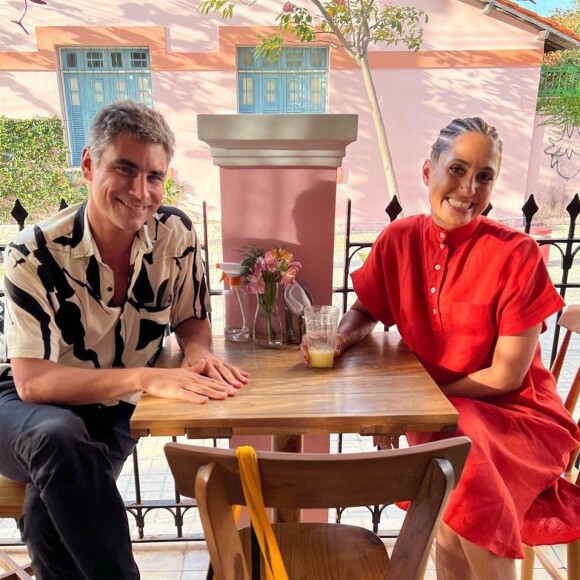 Camila Pitanga falou sobre o seu romance com Patrick Pessoa