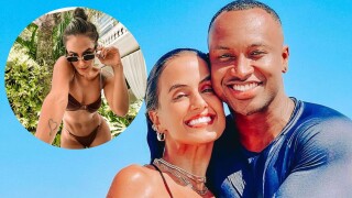 Thiaguinho se derrete por foto de Carol Peixinho de biquíni fio-dental. Confira!
