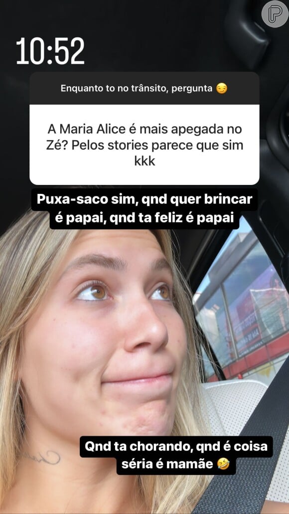 Virgínia Fonseca ainda revelou detalhes da relação com a primogênita, Maria Alice