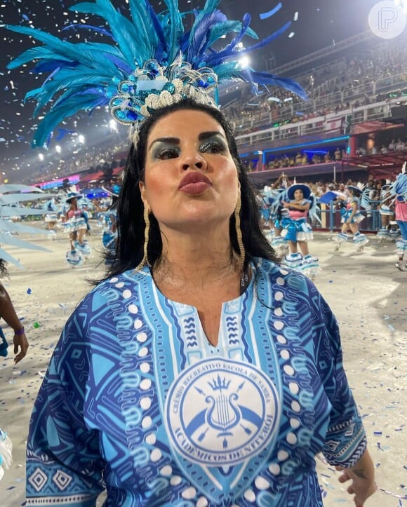 Solange Gomes foi musa do Carnaval durante anos