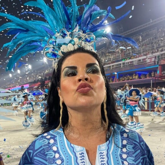 Solange Gomes foi musa do Carnaval durante anos