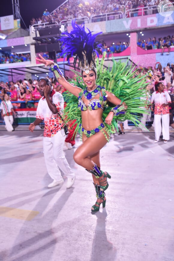Musa da Grande Rio, Gabriela Versiani fez estreia no Carnaval do Rio em 2023