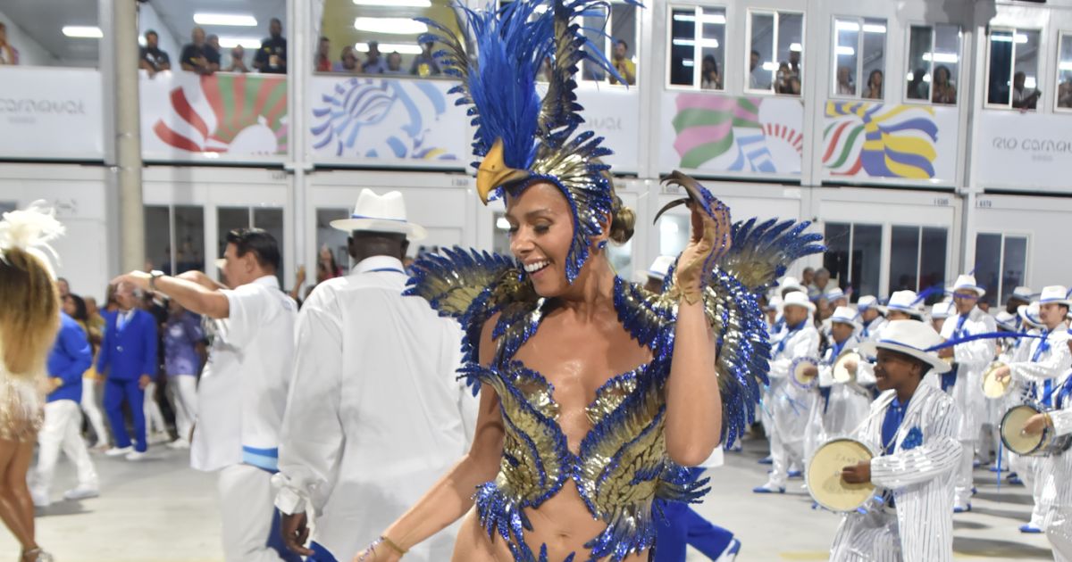 Adriane Galisteu foi uma das musas da Portela no Carnaval 2023 Purepeople