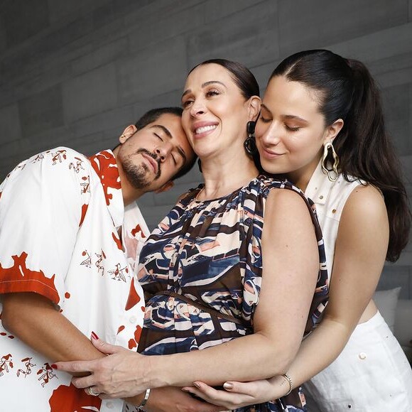 Claudia Raia é mãe de Enzo Celulari e Sophia Raia, frutos de seu antigo casamento com Edson Celulari