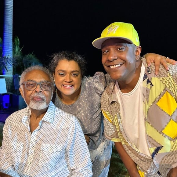 Gilberto Gil prestigiou o 'Carnaval do Amor' da filha, Preta Gil