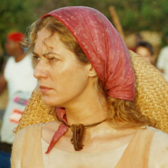 Luana (Patricia Pillar) descobre ser sobrinha de Geremias (Raul Cortez) na novela 'O Rei do Gado'