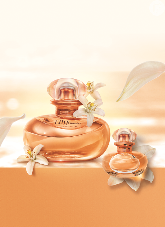 O perfume feminino Lily Lumière está com preço especial nas versões de 30mL e 75mL