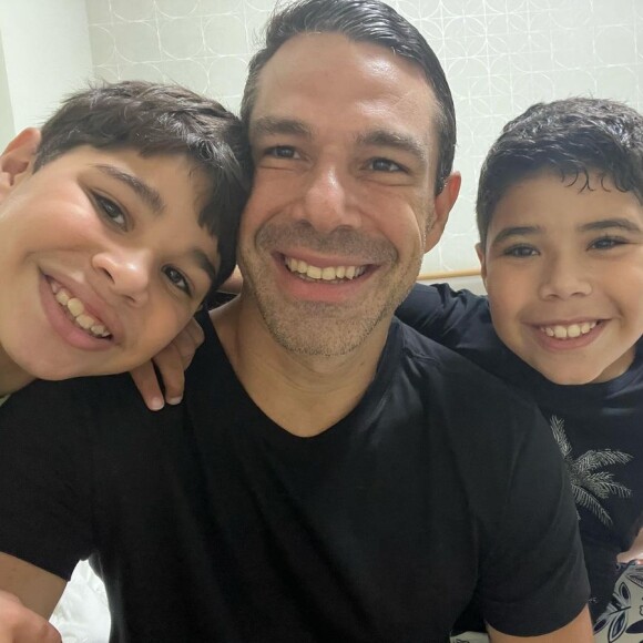 Marcus Buaiz é pai de José Marcus e João Francisco