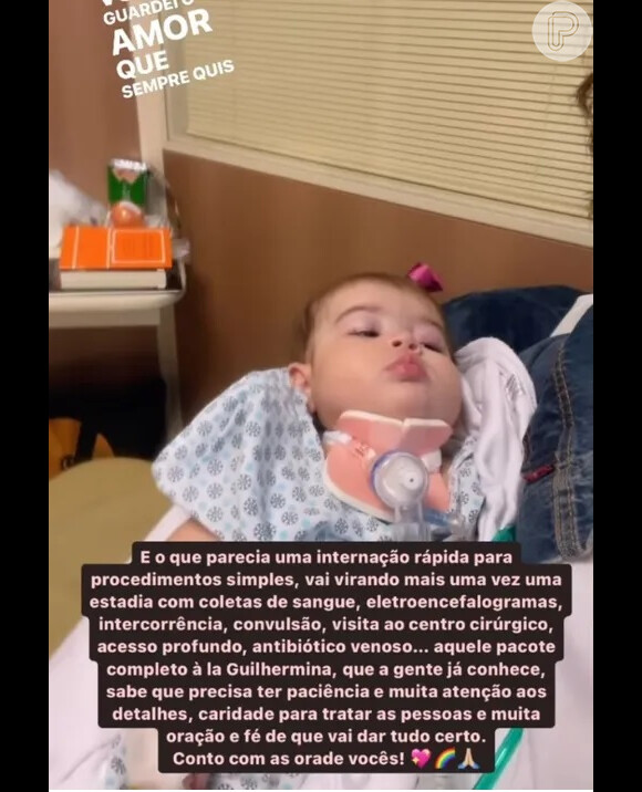 Letícia Cazarré dez um desabafo sobre a nova internação da filha com Juliano Cazarré