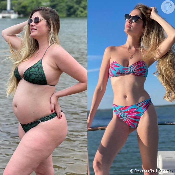 Emagrecimento de Bárbara Evans: modelo publicou foto do seu antes e depois  - Purepeople