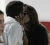 Rafa Kalimann e o namorado, Antonio Bernardo Palheiros, foram clicados aos beijos em fila de aeroporto do Rio de Janeiro nesta segunda-feira 3 de abril de 2023