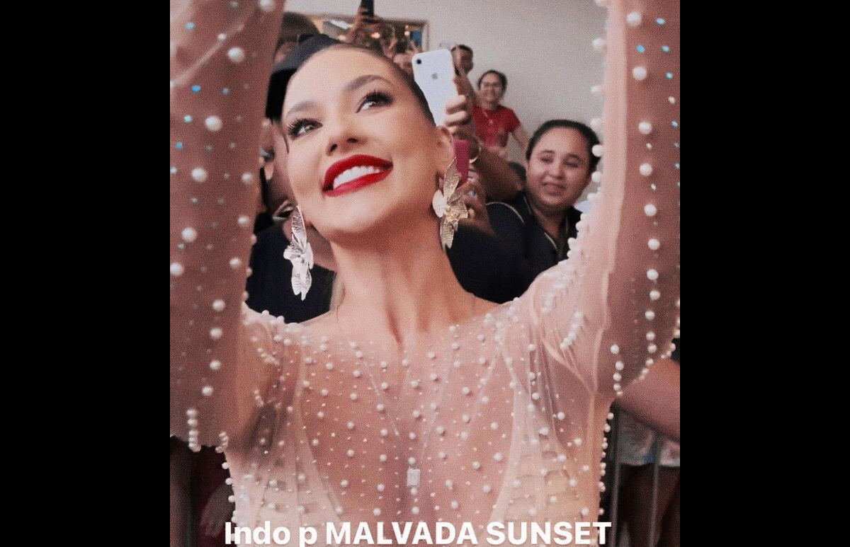 Foto: Virgínia Fonseca posou para fotos com fãs antes de sua festa de