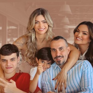 Fãs apontaram semelhança de Kelly Key com os filhos