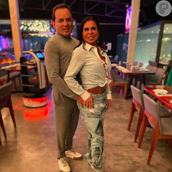 Gretchen é casada com o artista musical Esdras de Souza