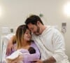 Filha de Viih Tube e Eliezer nasceu no último domingo (09), mas informação só veio à tona quatro dias depois