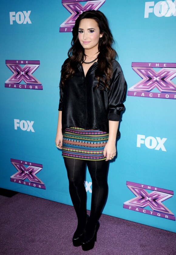 Demi Lovato retorna ao programa norte-americano 'The X-Factor'