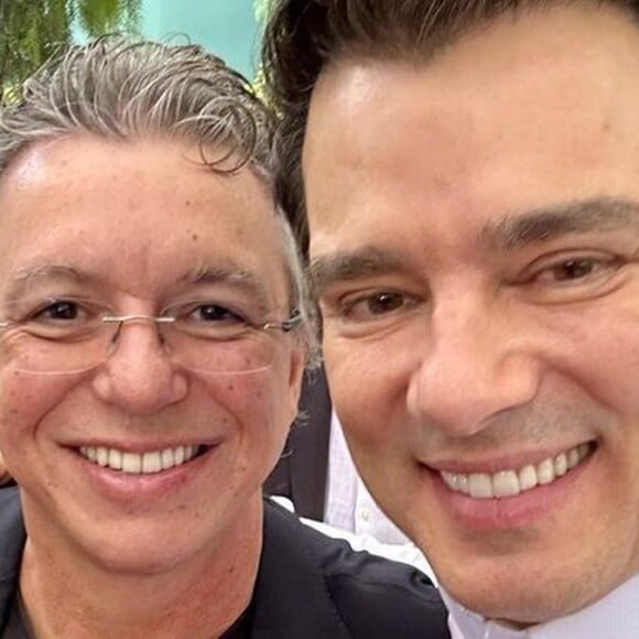 O encontro de Boninho e Celso Portiolli agitou a web neste domingo, 30 de abril de 2023