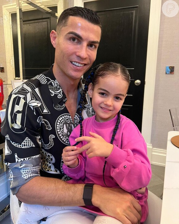 Filha de Cristiano Ronaldo e Georgina Rodriguez, Alana passou por uma cirurgia para retirada do apêndice