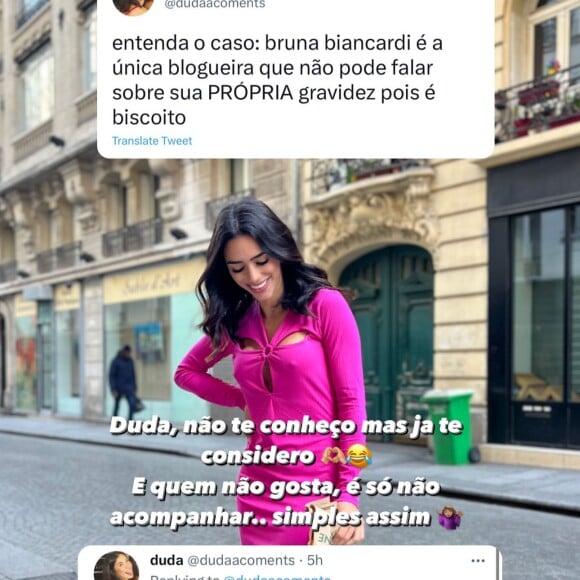 Bruna Biancardi detonou os haters que criticam suas respostas às perguntas dos fãs