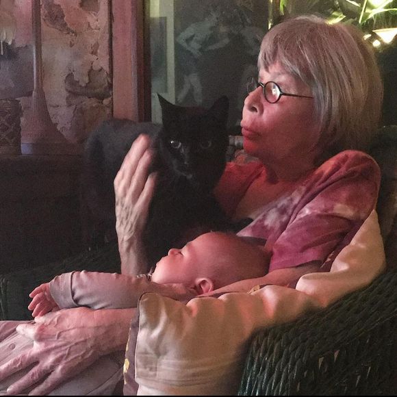 Arthur, de 5 anos, é o neto caçula de Rita Lee