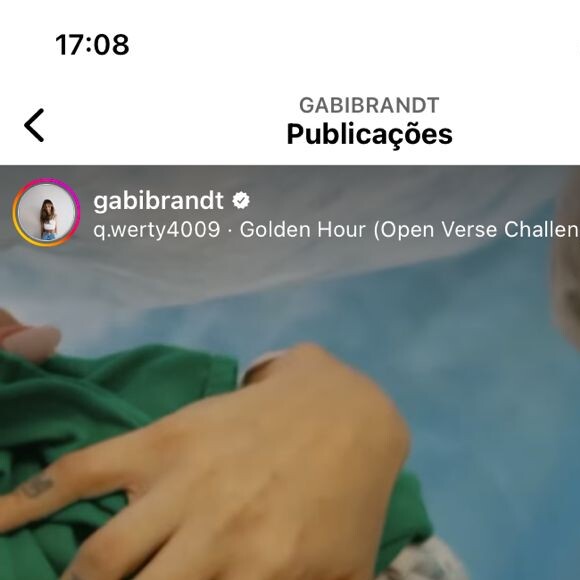 Filho de Gabi Brandt e Saulo Poncio nasceu às 08h47