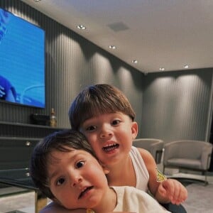 Gabi Brandt já é mãe de mais dois meninos, Davi e Henri