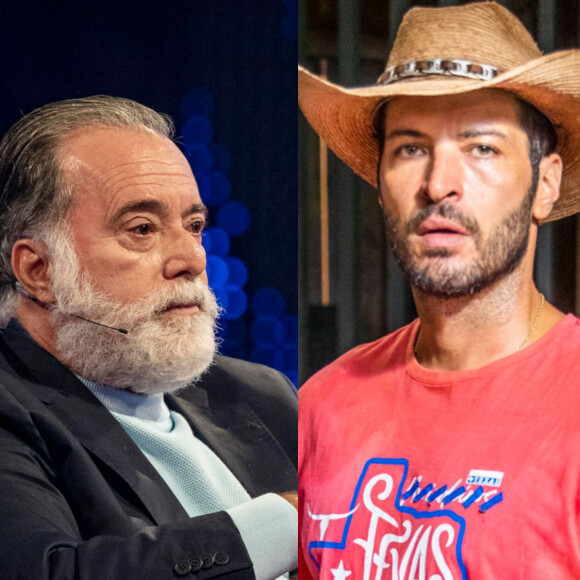 Leandro Lima ficou desconcertado com uma atitude de Tony Ramos