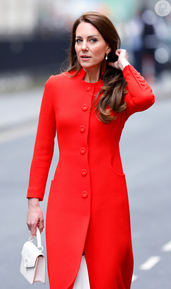 O estilo de Kate Middleton tem cores vibrantes 