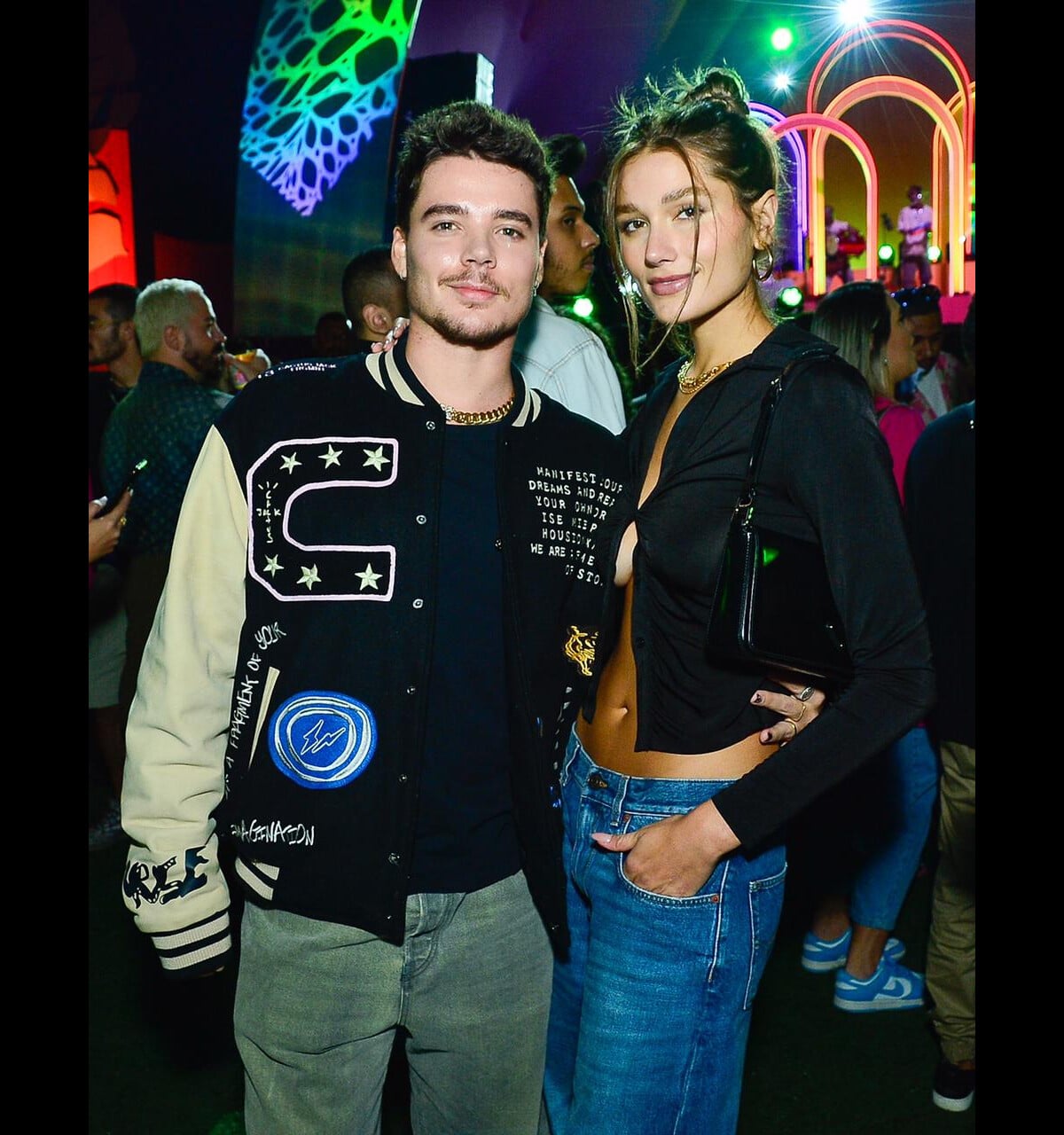 Foto: Sasha Meneghel e o marido, João Figueiredo, curtiram o Numanice ...