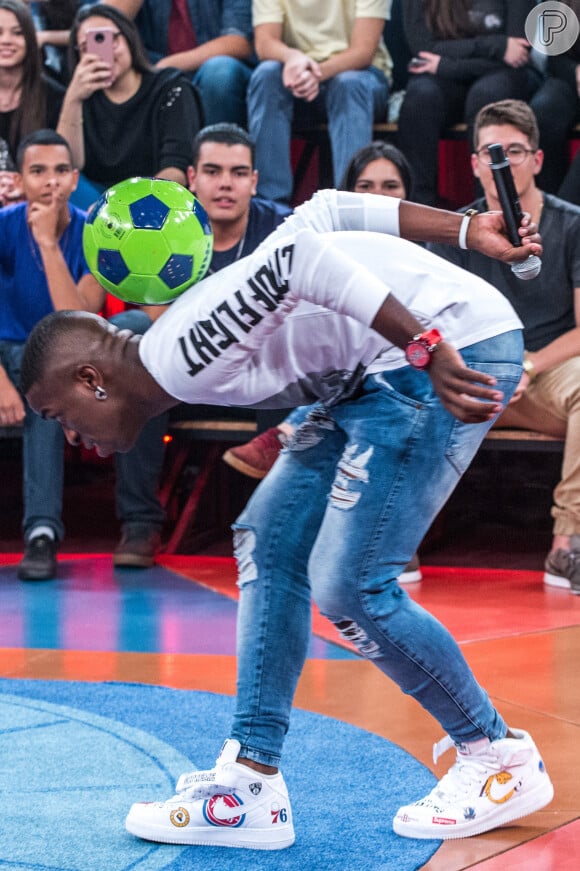 Vinícius Jr. está de passagem pelo Brasil e assistiu Flamengo 4 x 1 Vasco pelo Campeonato Brasileiro em 5 de junho de 2023 no Maracanã