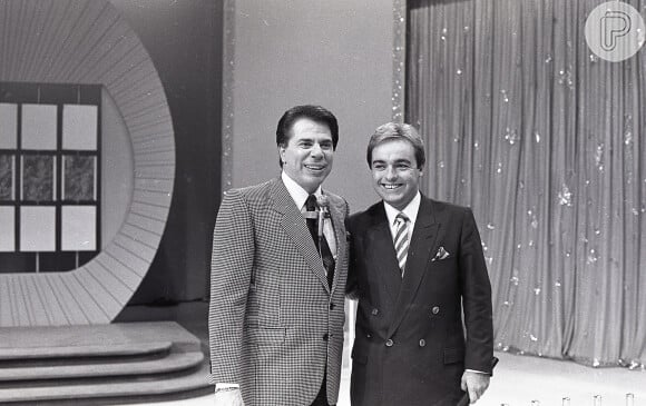 Gugu Liberato chegou à TV através de Silvio Santos nos anos 1970; na foto de 1988, apresentador passa a dividir o domingo com o dono do SBT