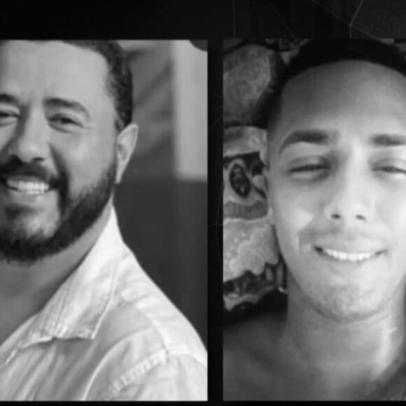 Morte de Jeff Machado: produtor de TV Bruno Rodrigues, a esquerda, é o principal suspeito pelo crime e está foragido da polícia